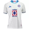 2024 2025 Cruz Azul Mens Away Soccer Jersey White Blue 2024 2025 Cruz Azul Mens Away Soccer Jersey White Blue