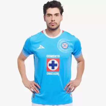 2024 2025 Cruz Azul Mens Home Soccer Jersey Azul Blue