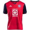2024 2025 Cruz Azul Mens Third Soccer Jersey Blue Red