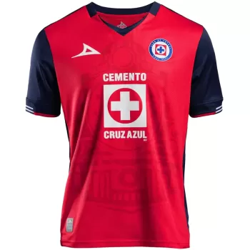 2024 2025 Cruz Azul Mens Third Soccer Jersey Blue Red