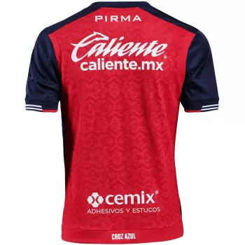 2024 2025 Cruz Azul Mens Third Soccer Jersey Blue Red