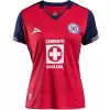2024 2025 Cruz Azul Womens Third Soccer Jersey Blue Red
