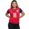 2024 2025 Cruz Azul Womens Third Soccer Jersey Blue Red