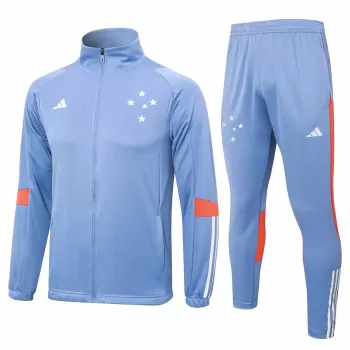 2024 2025 Cruzeiro Mens Blue Training Presentation Tracksuit