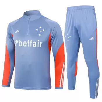 2024 2025 Cruzeiro Mens Blue Training Technical Tracksuit