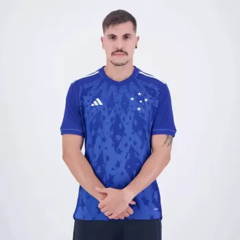 2024 2025 Cruzeiro Mens Home Soccer Jersey Blue