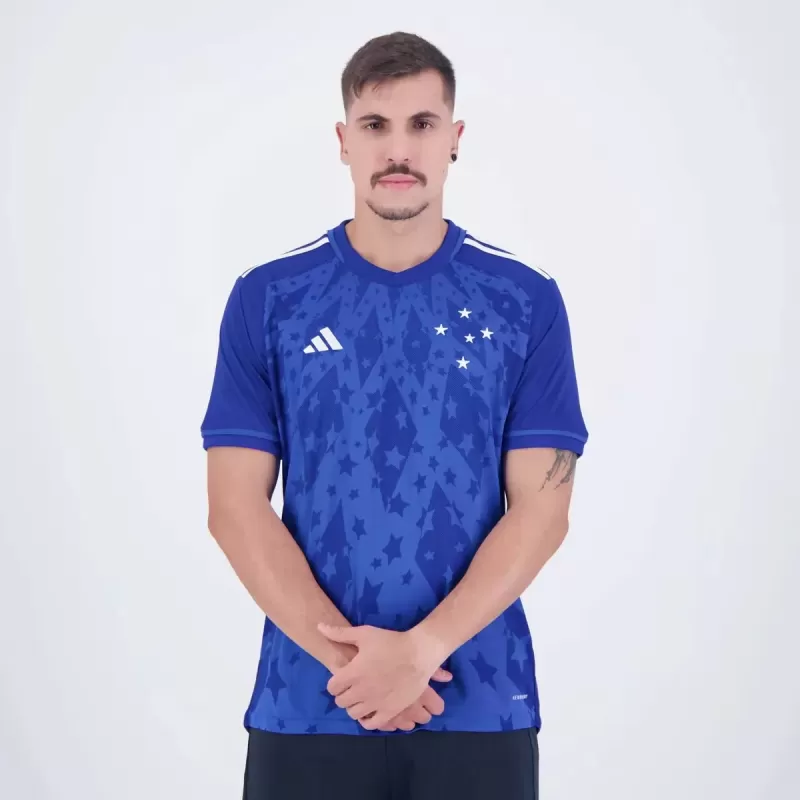 2024 2025 Cruzeiro Mens Home Soccer Jersey Blue 2024 2025 Cruzeiro Mens Home Soccer Jersey Blue