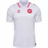 2024 2025 Denmark Mens Away Soccer Jersey White Foldable Collar 2024 2025 Denmark Mens Away Soccer Jersey White Foldable Collar