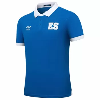 2024 2025 El Salvador Mens Home Soccer Jersey Royal Blue Flower