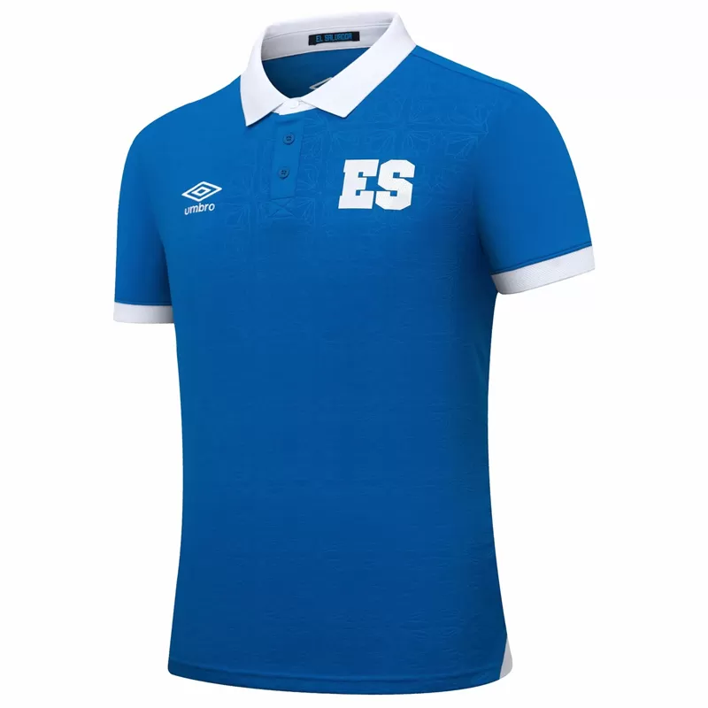 2024 2025 El Salvador Mens Home Soccer Jersey Royal Blue Flower 2024 2025 El Salvador Mens Home Soccer Jersey Royal Blue Flower