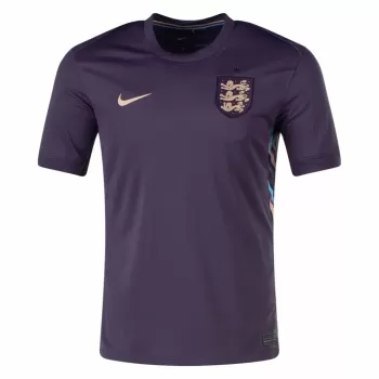 2024 2025 England Mens Away Soccer Jersey Purple St George