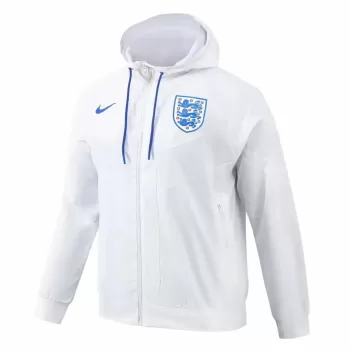 2024 2025 England Mens Hooded Windbreaker Jacket Water Repellent