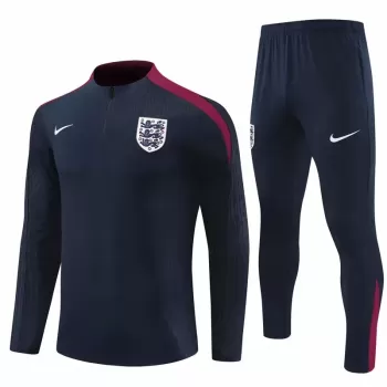 2024 2025 England Mens Navy Training Technical Soccer Tracksuit Kit