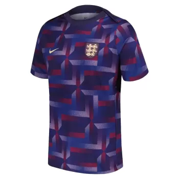 2024 2025 England Mens Pre Match Training Soccer Jersey