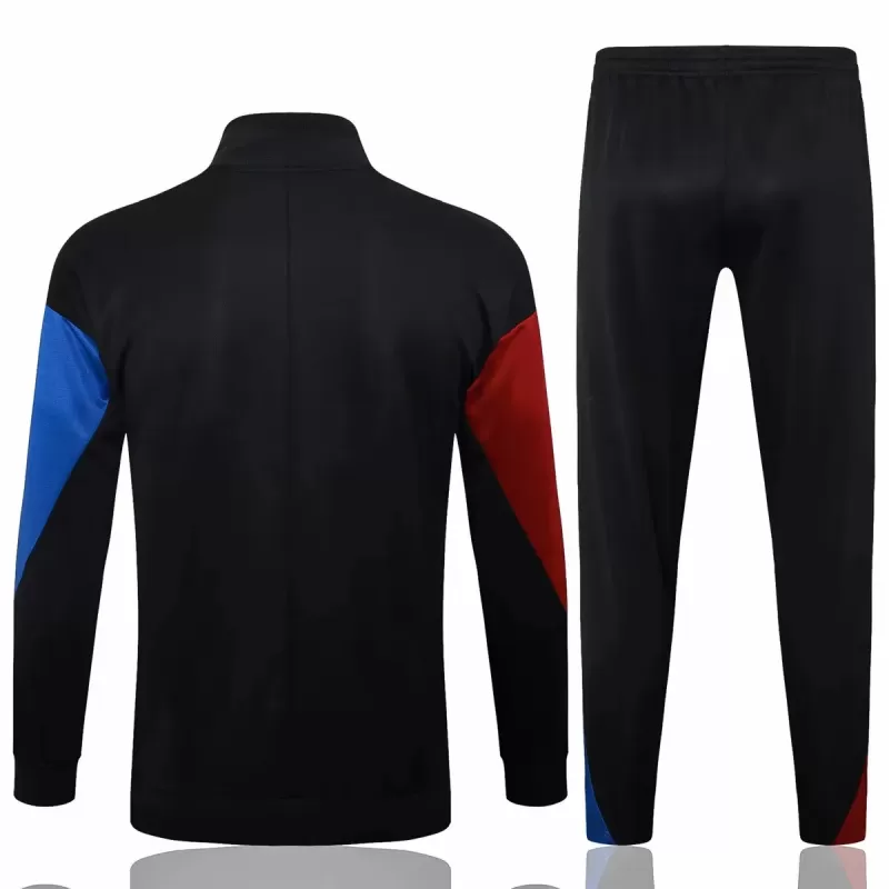 2024 2025 FC Barcelona Mens Black Training Presentation Soccer Tracksuit Kit 2024 2025 FC Barcelona Mens Black Training Presentation Soccer Tracksuit Kit