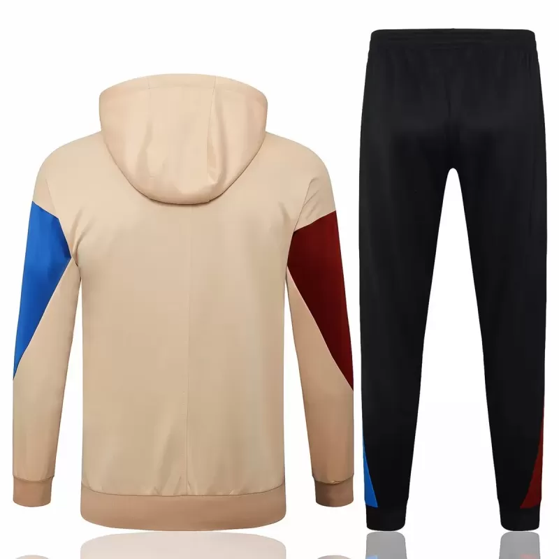 2024 2025 FC Barcelona Mens Coach Hooded Presentation Soccer Tracksuit Kit 2024 2025 FC Barcelona Mens Coach Hooded Presentation Soccer Tracksuit Kit