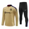 2024 2025 FC Barcelona Mens Gold Training Technical Soccer Tracksuit Kit 2024 2025 FC Barcelona Mens Gold Training Technical Soccer Tracksuit Kit