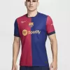 2024 2025 FC Barcelona Mens Home Authentic Soccer Jersey 125th Anniversary Player Version