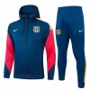 2024 2025 FC Barcelona Mens Navy Hooded Presentation Soccer Tracksuit Kit 2024 2025 FC Barcelona Mens Navy Hooded Presentation Soccer Tracksuit Kit