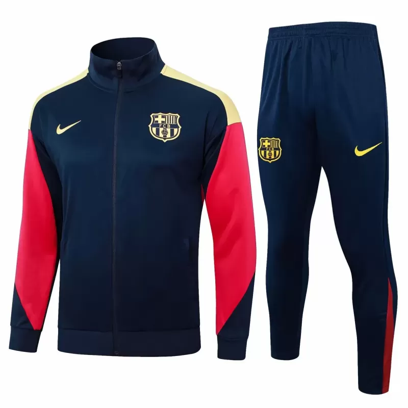 2024 2025 FC Barcelona Mens Navy Training Presentation Tracksuit Professional Kit 2024 2025 FC Barcelona Mens Navy Training Presentation Tracksuit Professional Kit