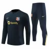 2024 2025 FC Barcelona Mens Navy Training Technical Soccer Tracksuit Kit