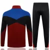 2024 2025 FC Barcelona Mens Red Training Presentation Soccer Tracksuit Kit