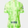 2024 2025 FC Barcelona Mens Third Authentic Soccer Jersey Player Version Lime 2024 2025 FC Barcelona Mens Third Authentic Soccer Jersey Player Version Lime