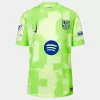 2024 2025 FC Barcelona Mens Third Soccer Jersey Venus Pattern Lime