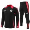 2024 2025 FC Bayern Munich Mens Black Training Technical Soccer Tracksuit Kit