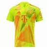 2024 2025 FC Bayern Munich Mens Goalkeeper Soccer Jersey White Pattern 2024 2025 FC Bayern Munich Mens Goalkeeper Soccer Jersey White Pattern