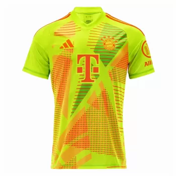 2024 2025 FC Bayern Munich Mens Goalkeeper Soccer Jersey White Pattern