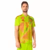 2024 2025 FC Bayern Munich Mens Goalkeeper Soccer Jersey White Pattern 2024 2025 FC Bayern Munich Mens Goalkeeper Soccer Jersey White Pattern