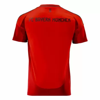 2024 2025 FC Bayern Munich Mens Home Soccer Jersey Red White 2024 2025 FC Bayern Munich Mens Home Soccer Jersey Red White