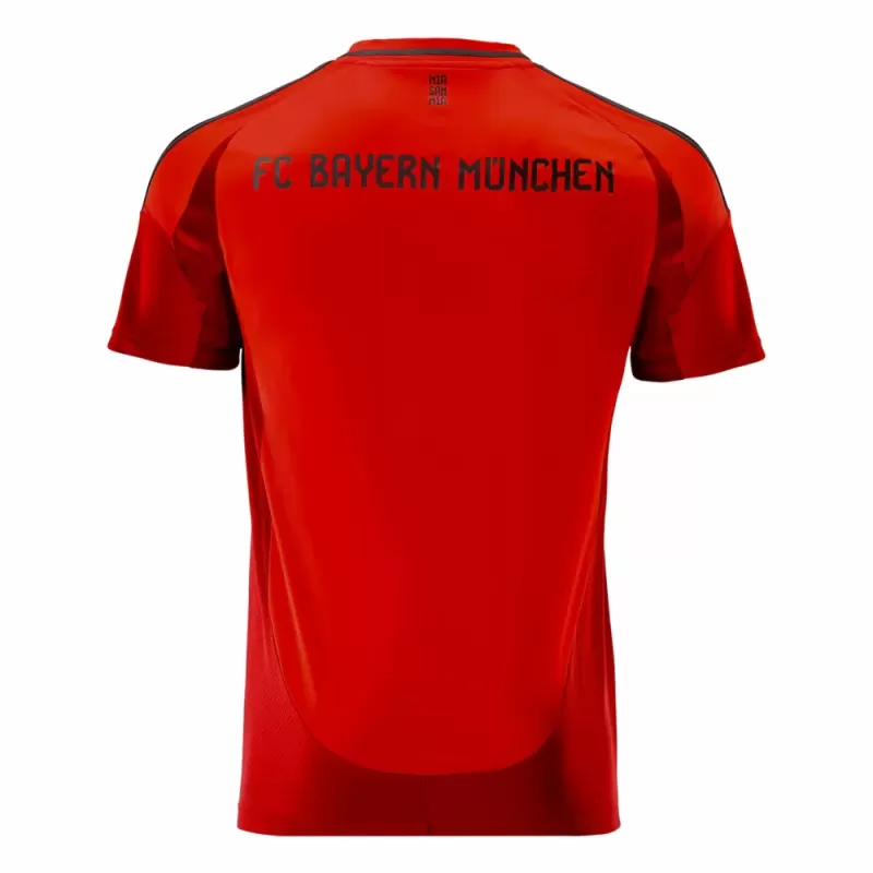 2024 2025 FC Bayern Munich Mens Home Soccer Jersey Red White 2024 2025 FC Bayern Munich Mens Home Soccer Jersey Red White