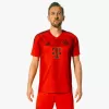 2024 2025 FC Bayern Munich Mens Home Soccer Jersey Red White 2024 2025 FC Bayern Munich Mens Home Soccer Jersey Red White