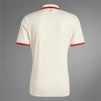 2024 2025 FC Bayern Munich Mens Third Soccer Jersey Linen White