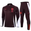 2024 2025 FC Bayern Munich Mens Wine Red Training Soccer Tracksuit Kit 2024 2025 FC Bayern Munich Mens Wine Red Training Soccer Tracksuit Kit