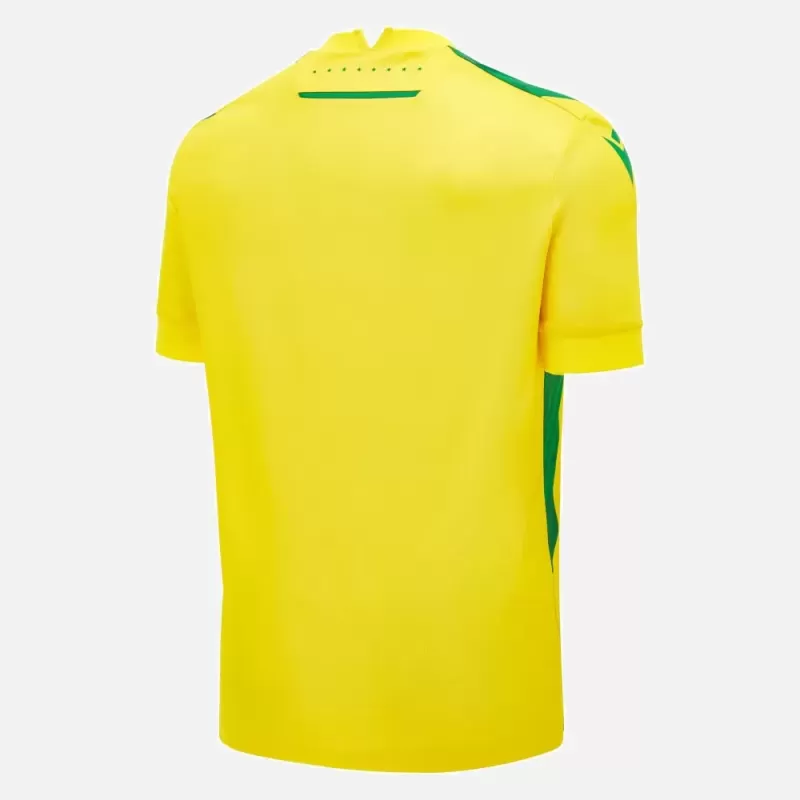 2024 2025 FC Nantes Mens Home Soccer Jersey Yellow Green Geometric 2024 2025 FC Nantes Mens Home Soccer Jersey Yellow Green Geometric