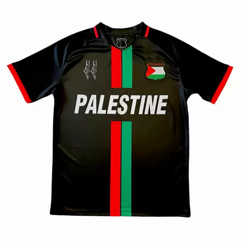 2024 2025 FC Palestine Mens Home Soccer Jersey Map Number 11