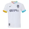 2024 2025 FC Seoul Mens Away Soccer Jersey White Navy