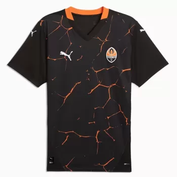 2024 2025 FC Shakhtar Donetsk Mens Away Soccer Jersey Black