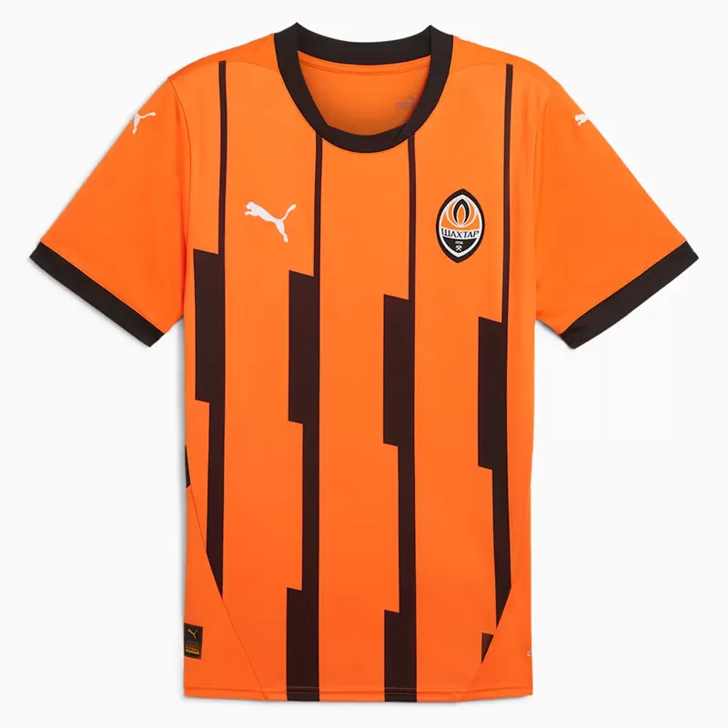 2024 2025 FC Shakhtar Donetsk Mens Home Soccer Jersey Orange