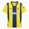 2024 2025 Fenerbahce SK Mens Home Soccer Jersey Yellow Navy Stripes 2024 2025 Fenerbahce SK Mens Home Soccer Jersey Yellow Navy Stripes