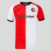 2024 2025 Feyenoord Mens Home Soccer Jersey Red White Split