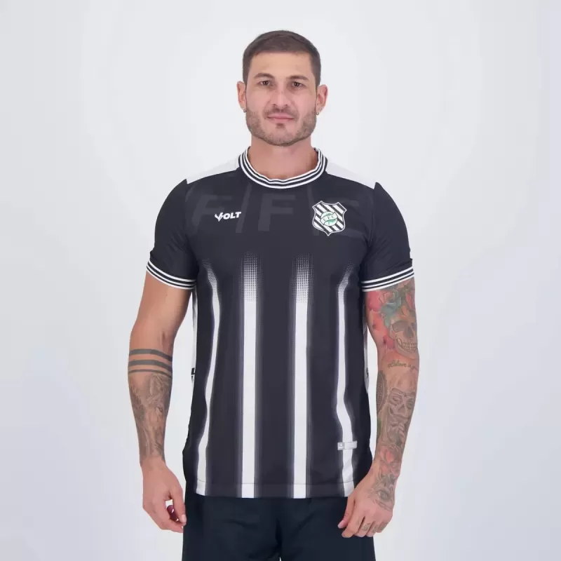 2024 2025 Figueirense Mens Third Soccer Jersey Black Gradient 2024 2025 Figueirense Mens Third Soccer Jersey Black Gradient