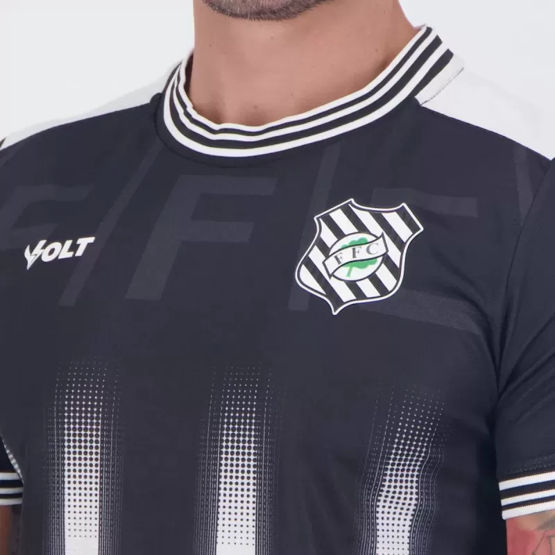 2024 2025 Figueirense Mens Third Soccer Jersey Black Gradient 2024 2025 Figueirense Mens Third Soccer Jersey Black Gradient