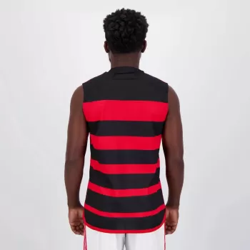 2024 2025 Flamengo Mens Home Sleeveless Soccer Jersey