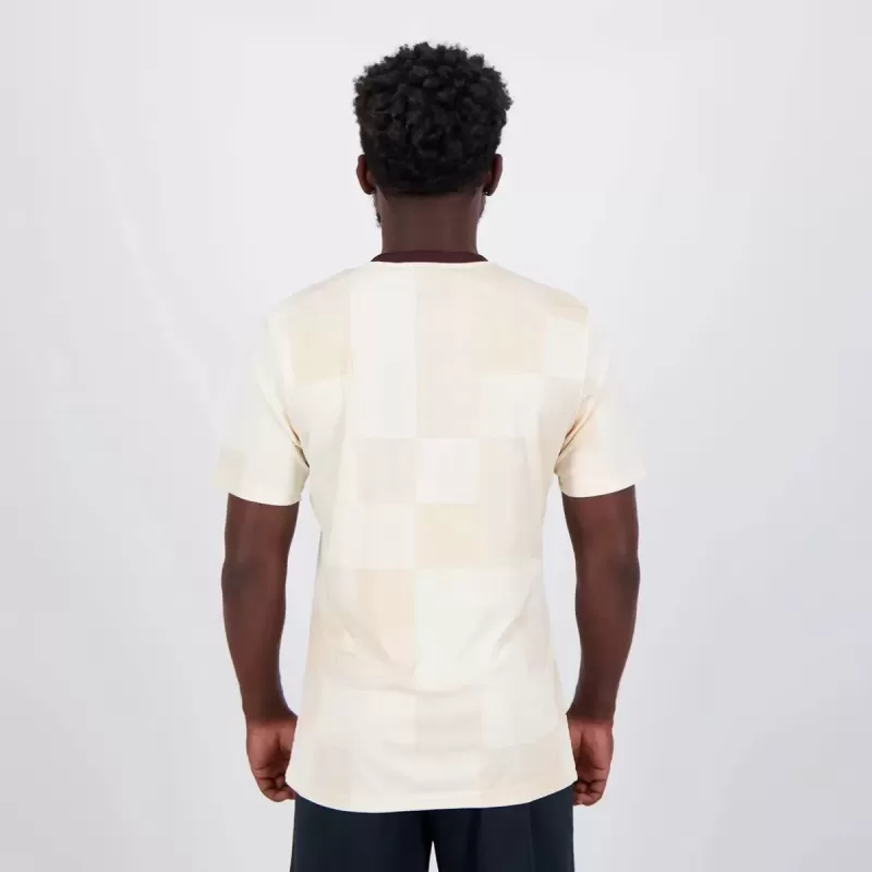 2024 2025 Flamengo Mens Pre Match Soccer Jersey Off-White 2024 2025 Flamengo Mens Pre Match Soccer Jersey Off-White