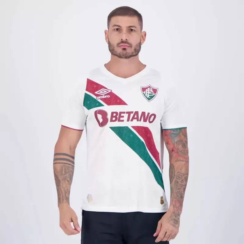 2024 2025 Fluminense Mens Away Soccer Jersey White Sand Texture 2024 2025 Fluminense Mens Away Soccer Jersey White Sand Texture