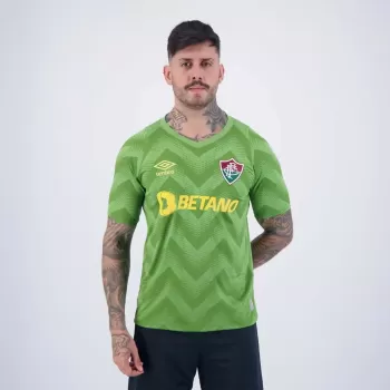 2024 2025 Fluminense Mens Goalkeeper Soccer Jersey Green